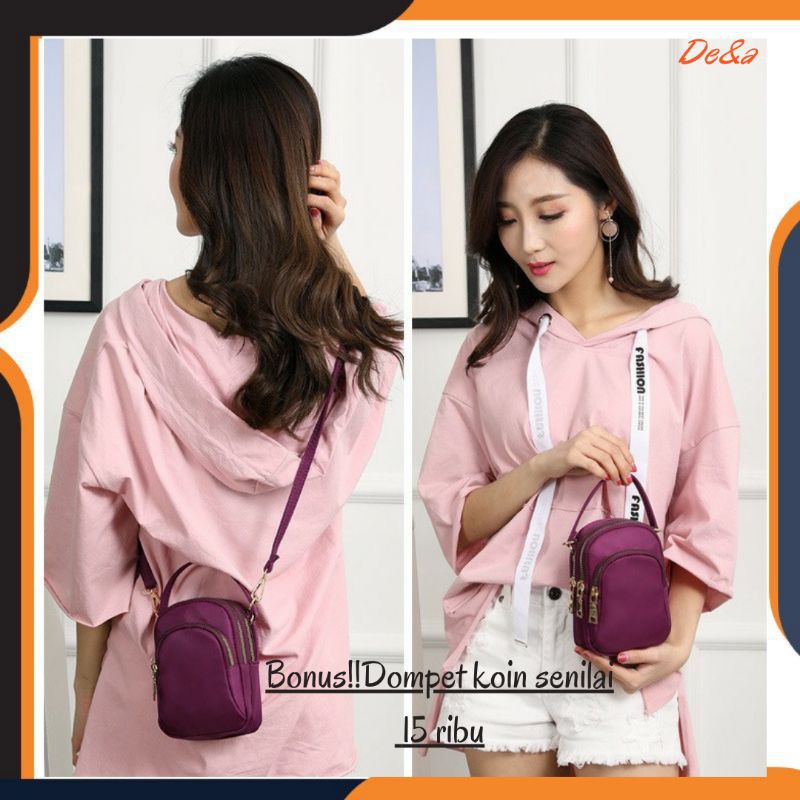 Tas wanita tas selempang simple mini sling bag chibao cibao import terbaru tas jinjing original