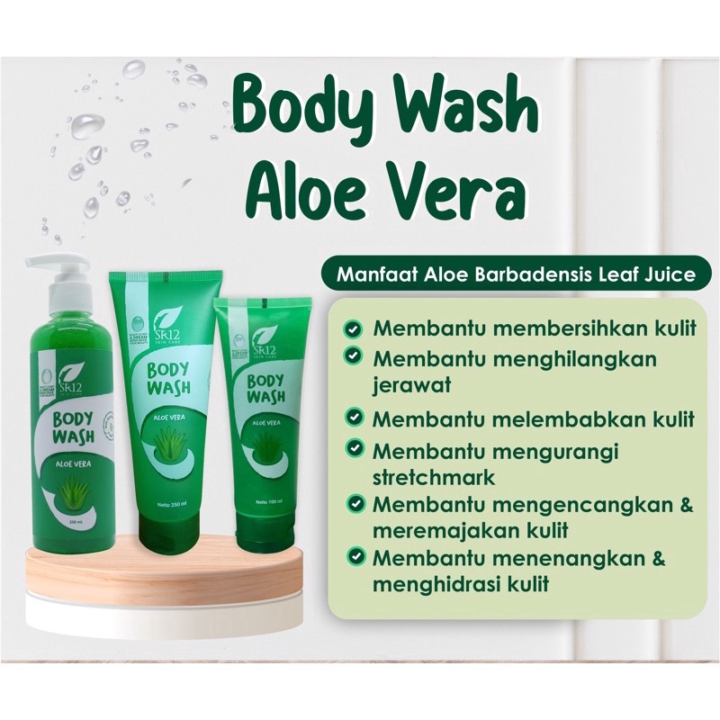 BODY WASH SR12 / SABUN MANDI SR12 MELEMBABKAN &amp; MENCERAHKAN KULIT SR12 BPOM