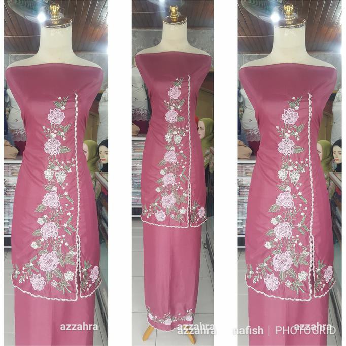 Bukittinggi Original Kain Bordir Bakal Baju Bordiran Sulaman