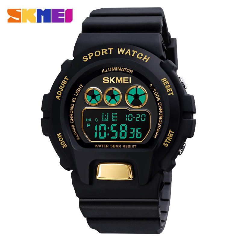 NEW ? • SKMEINDONESIA ™ • SKMEI 1775 ORIGINAL Jam Tangan Pria Bisa Wanita Digital Sport Chronograph