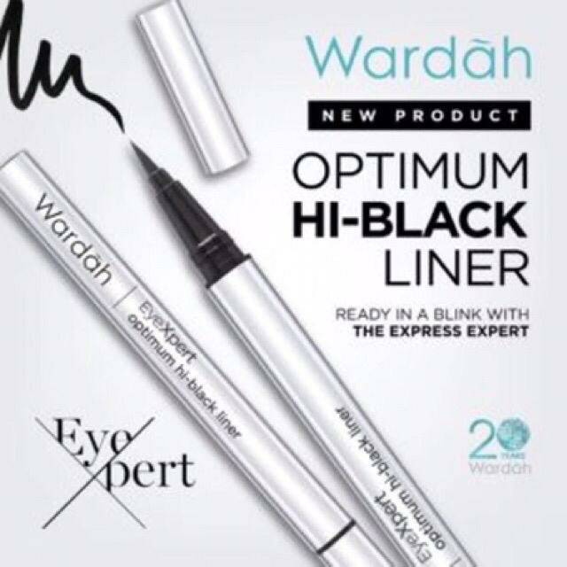 Wardah EyeXpert Optimum Hi- Black Liner ~ Original 100%