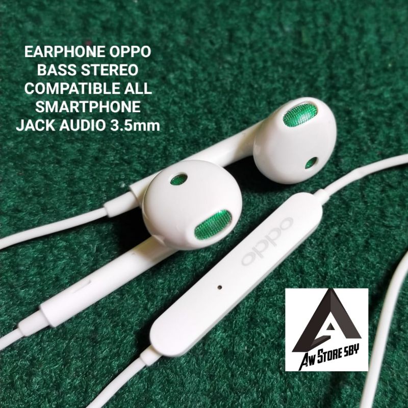 R19 HEADSET OPPO BASS STEREO EARPHONE OPPO A3S A5S F3 F5 F9 F1S F11 A53 A52 A92 2F 4F 5F