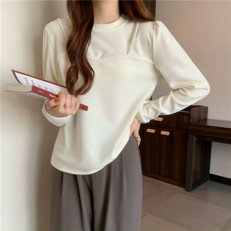 Seyn Basic Knit Top - Atasan Rajut Polos Lengan Panjang TM (58050)