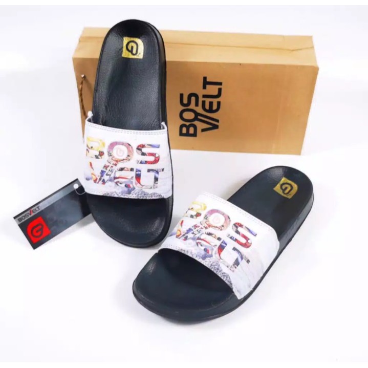 NEW  Sandal Slop Karet Pria BOSVELT