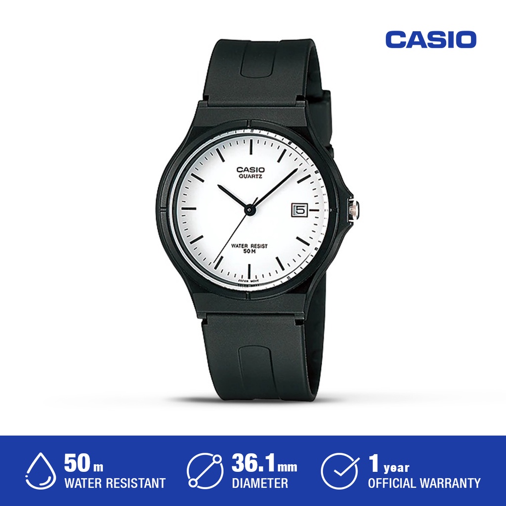 Jam Tangan Casio Pria Wanita Analog MW-59-7EVDF Original