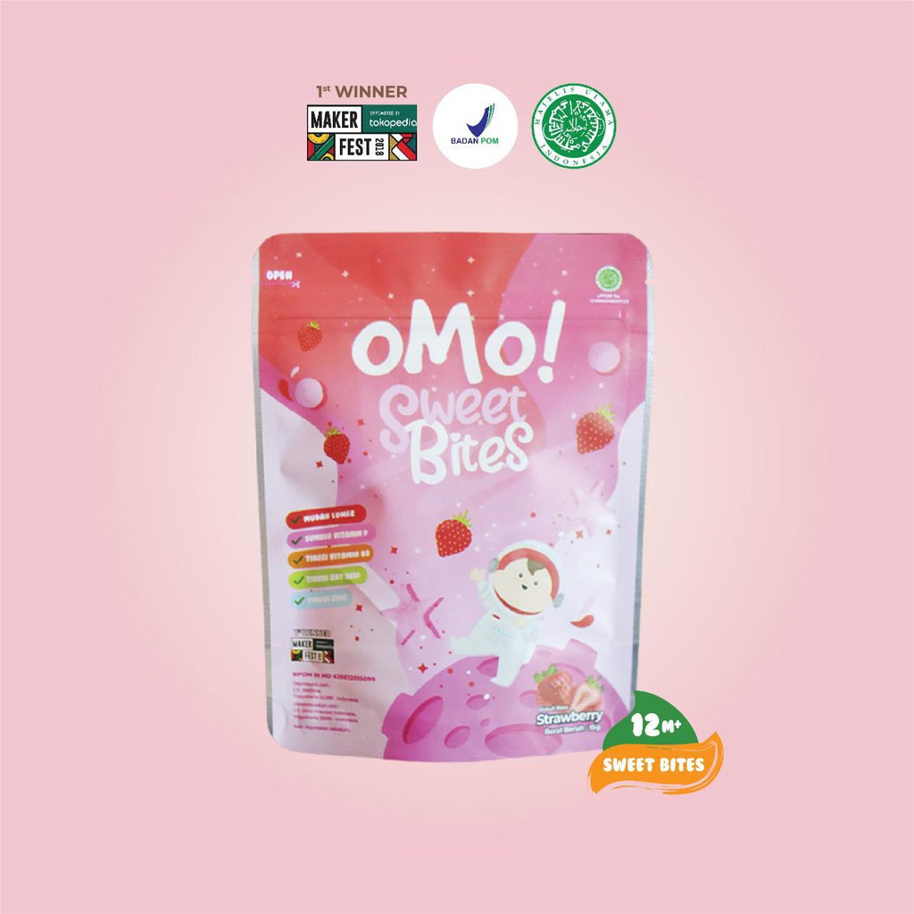 OMO! SWEET BITES - Snack Sehat Bayi 12 Bulan++