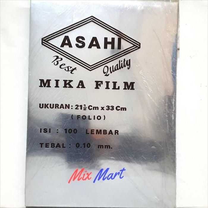 Mika Jilid Film Asahi ukuran A4 / F4 tebal 0.10 mm