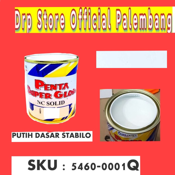 Penta Super Gloss PUTIH DASAR Stabilo Skotlet Fluorecent 200Gram