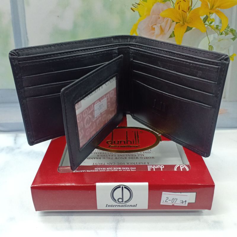 Dompet lipat pria kulit asli dunhill