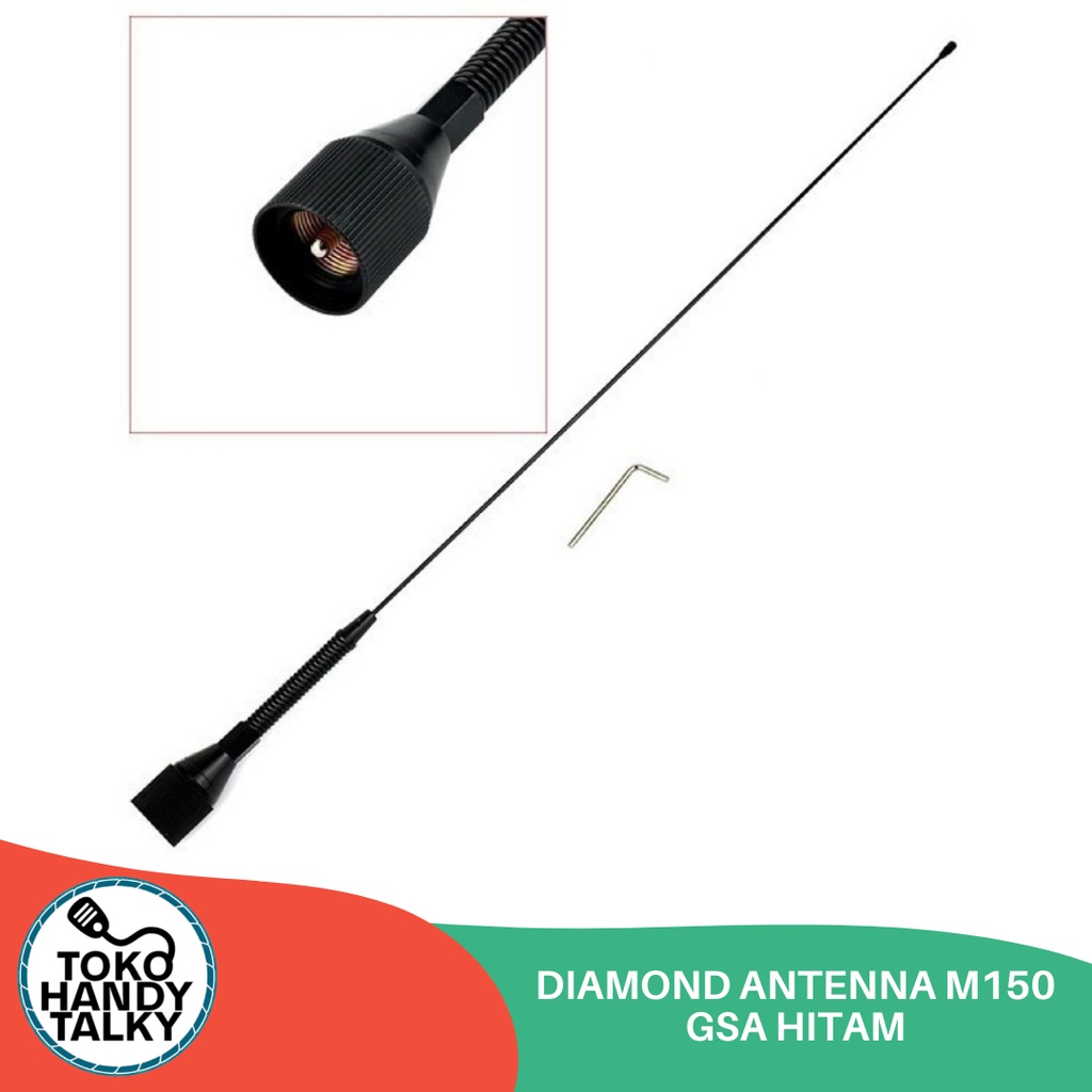 DIAMOND ANTENNA M150 GSA HITAM NEW