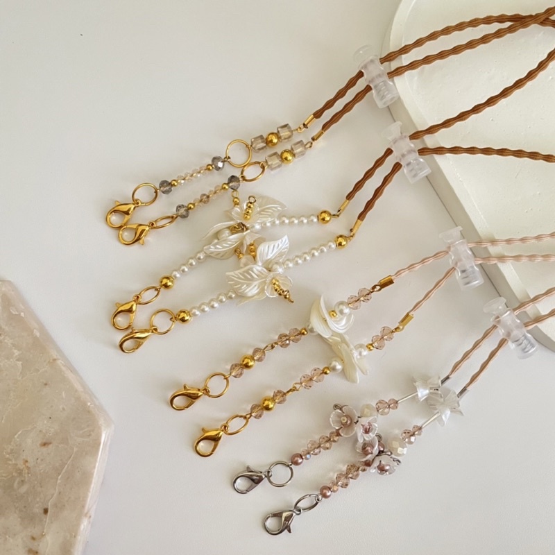 Strap Masker / Connector Masker / Strap Mask 2 in 1 Hijab / Tali Masker Hijab / Pengait Masker / Gan