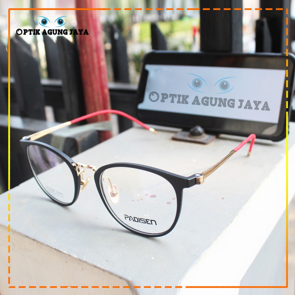 Premium (Frame+Lensa) Frame Kacamata Casual Padisen High Quality