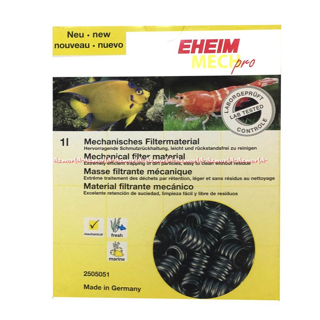 Eheim Mech Pro Mechanical Filter Material Alat penyaring Akuarium 1L