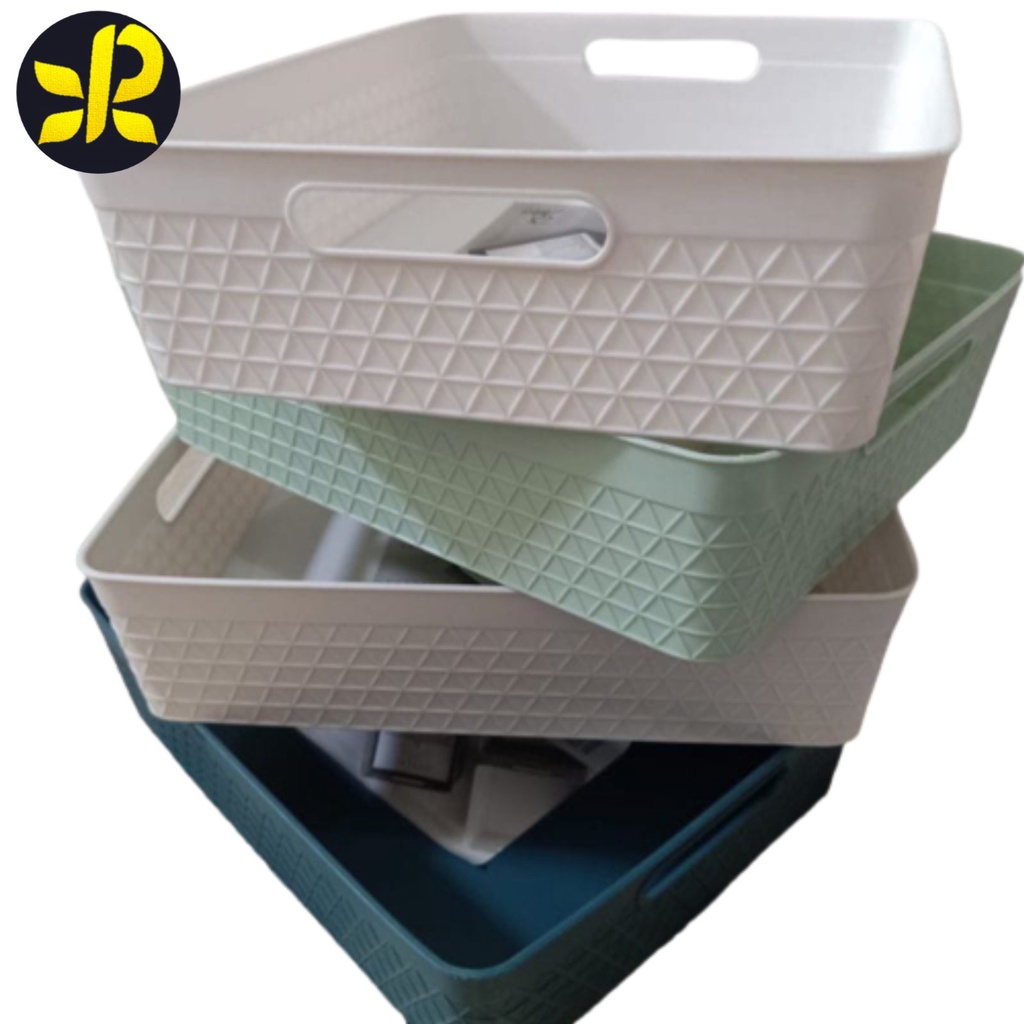 KERANJANG PAPER TRAY MINIMALIS /TEMPAT KERTAS A4 F4 /TEMPAT MASKER/MEJA KANTOR/STORAGE PAPER PLASTIC