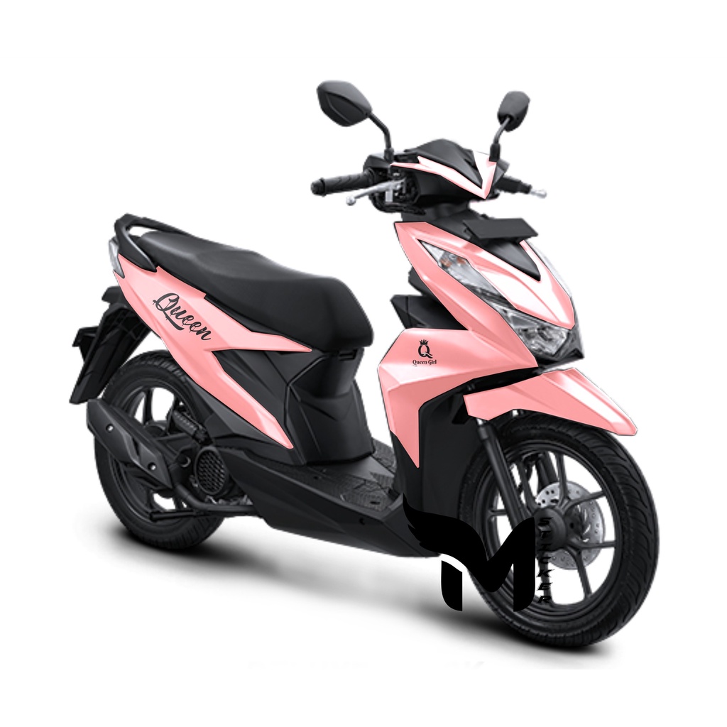 dekal stiker beat full body stiker motor beat karbu beat street beat street new