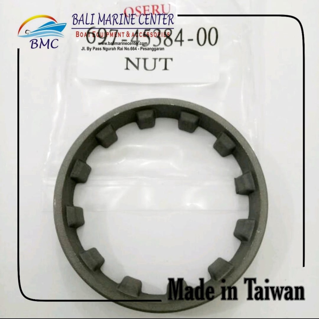 697-45384-00-OSR NUT PROPELLER 40HP YAMAHA