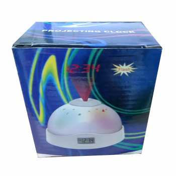 Proyektor Lampu Tidur Cahaya Bintang dengan Jam Alarm / Lampu Tidur Alarm Lampu Tidur Aesthetic Proyektor / Lampu Tidur Proyektor Bulan Bintang / Lampu Tidur Proyektor Murah Aesthetic Menarik / Lampu Tidur Minimalis Lampu Tidur Cahaya Bintang Keren Mini