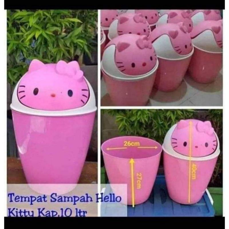 TEMPAT SAMPAH HELLO KITTY