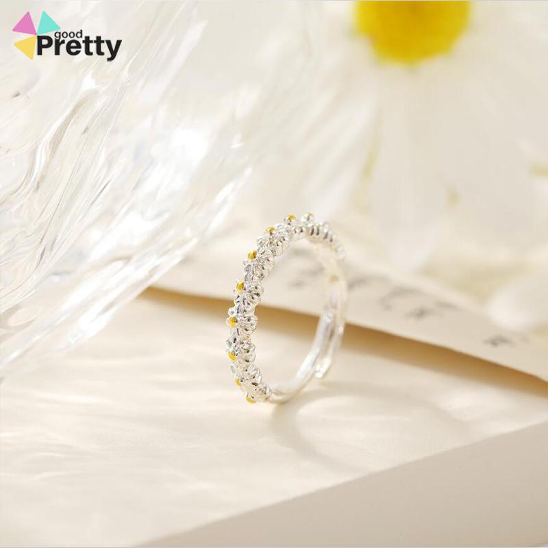 2021 Baru Kreatif Sederhana Daisy Ring Fashion Temperamen Perhiasan Aksesoris - PD