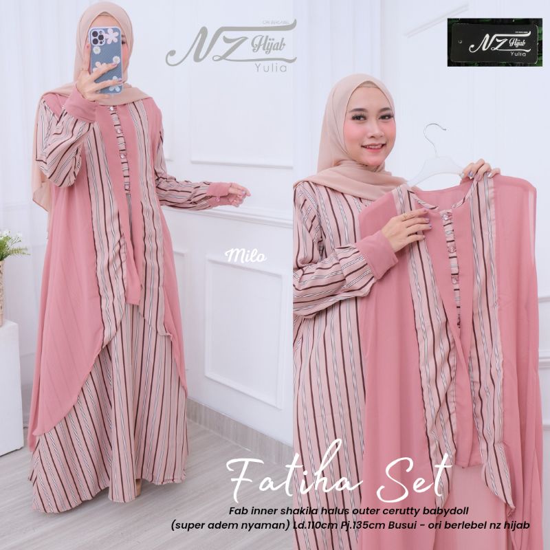 ( RESTOK ) GAMIS MAXY FATIHA // LIVY MAXY BUSUI ORI BRRLABEL BY UWAIS