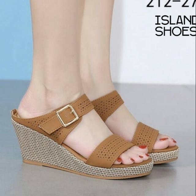 WEDGES SANDAL  SANTAI  REPLIKA EMORY WANITA SENDAL BE BOB 