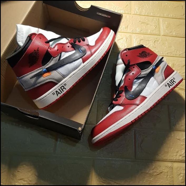 SEPATU NIKE AIR JORDAN 1 RETRO HIGH CHICAGO OFF WHITE