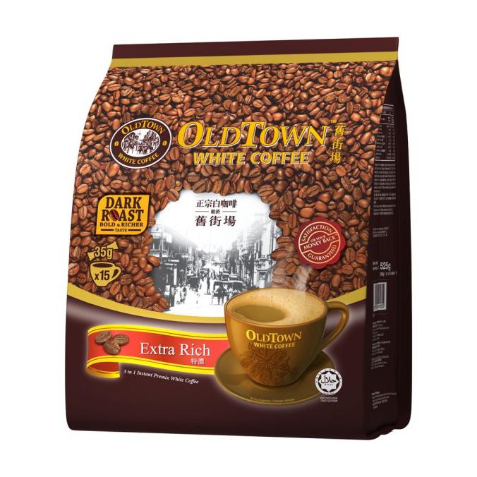 

Jual Old Town White Coffee Extra Rich / Old Town Extra Kaw / Dark Roast Terbatas