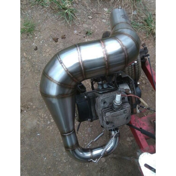 knalpot goped 63cc mesin kanan