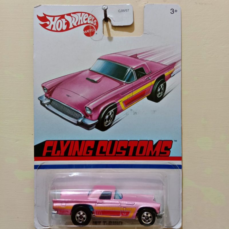 Hot Wheels Flying Customs 57 T-BIRD Pink GJW97