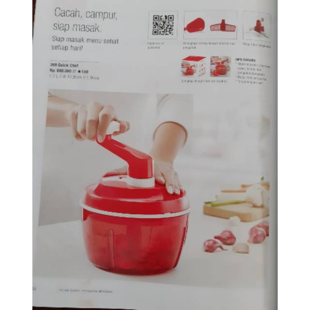 Quick chef tupperware