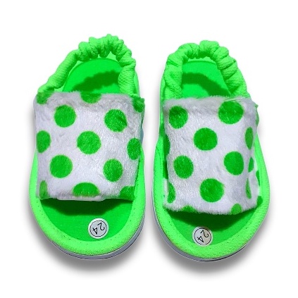 Sandal Bayi Selop Polkadit New
