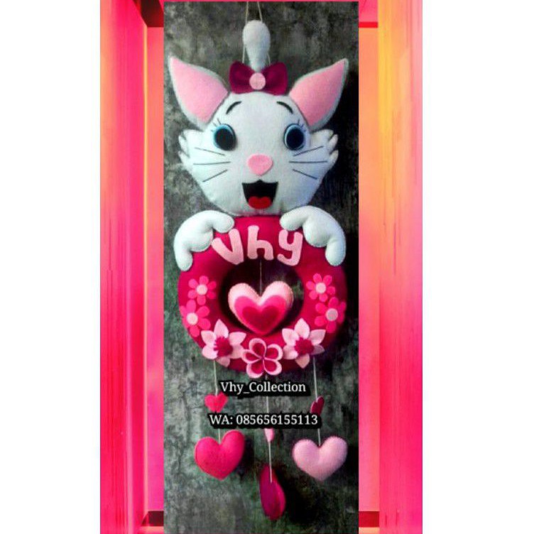 Hanging door/Hiasan dinding/Hiasan pintu kamar/Hiasan kamar karakter Cat