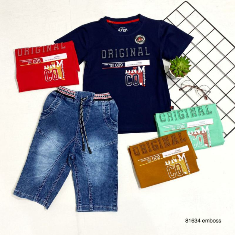 SETELAN ANAK PREMIUM YESS KIDS SETELAN JEANS