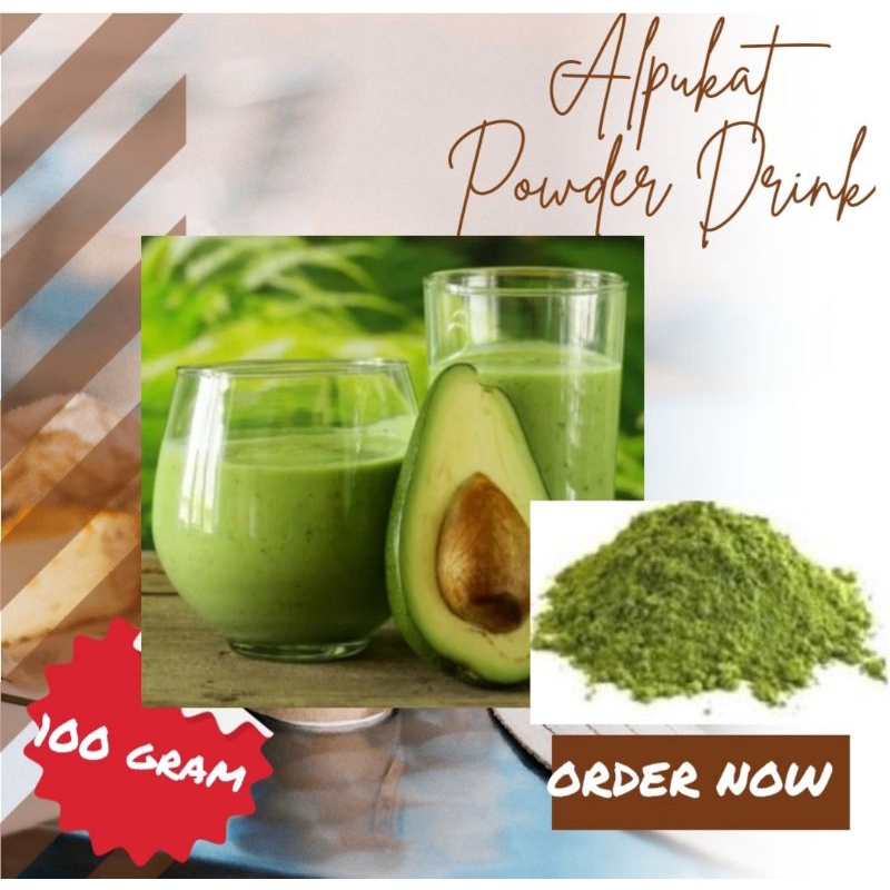 

Bubuk Minuman Alpukat 100gram Drinking Powder Enak Murah Halal Aman Terbaik Alpukat