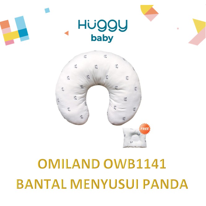 Omiland OWB1141 Bantal Menyusui Bayi Bantal Peang Panda Series