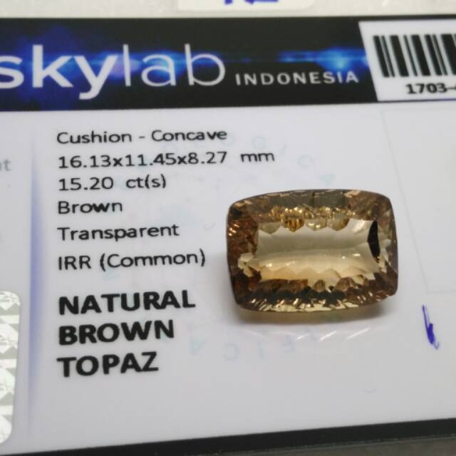 Batu Natural Brown Topaz