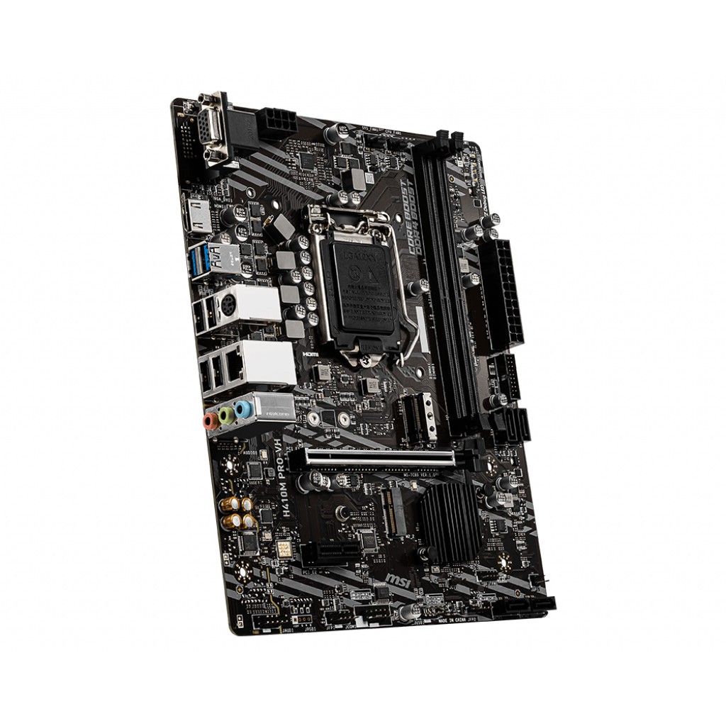 MSI H410M PRO-VH LGA1200 mATX MOTHERBOARD INTEL