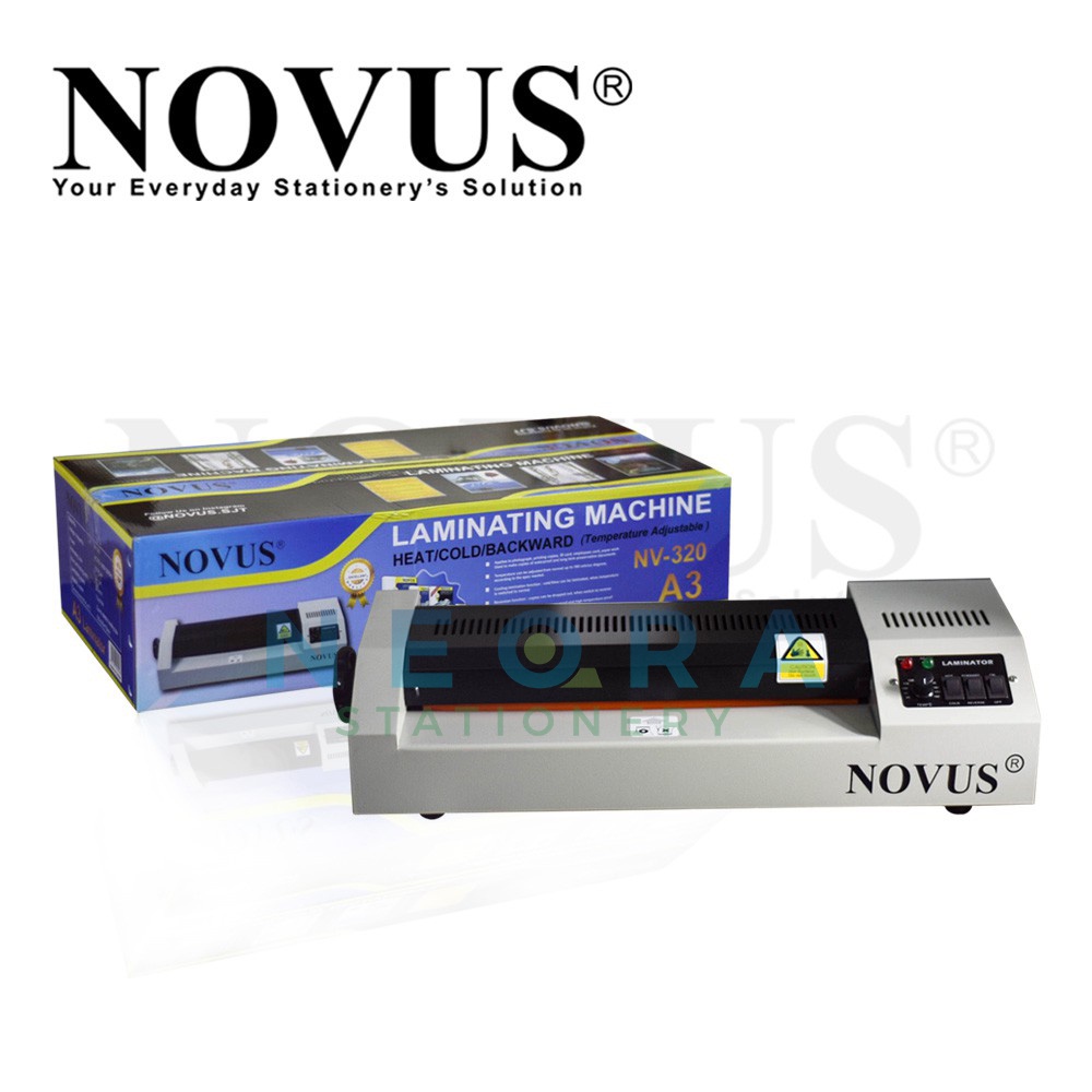 

Mesin Laminating Plastik Novus / Laminator Machine A3 ( NV - 320 )