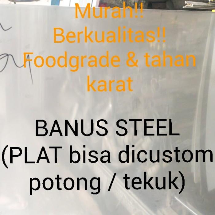 Plat stainless 304 2 mm / plat stainless sus 304 tebal 2 mm ss 304