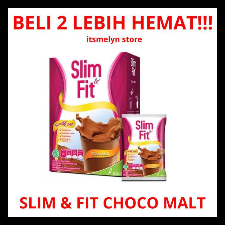 

Sedang Diskon Susu Slim & Fit Meal Replacement Choco Malt Coklat Slimfit Slim Fit