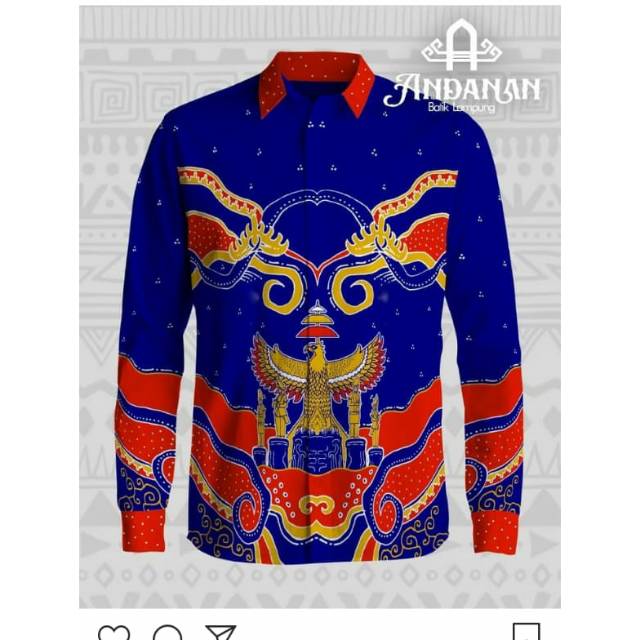 Batik lampung andanan (masih bahan 2,2*1,2m)