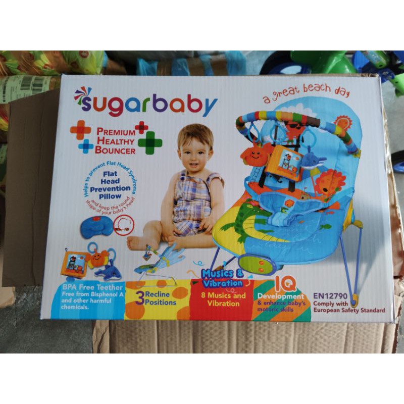 Sugarbaby 3 Recline Bouncer Deluxe