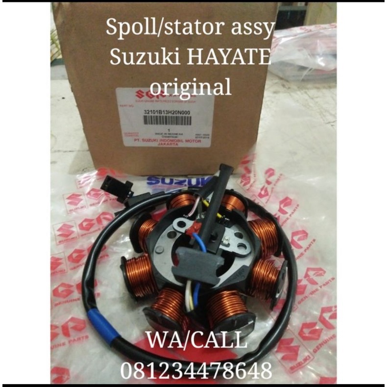 spull  pullser  stator assy suzuki hayate original SGP