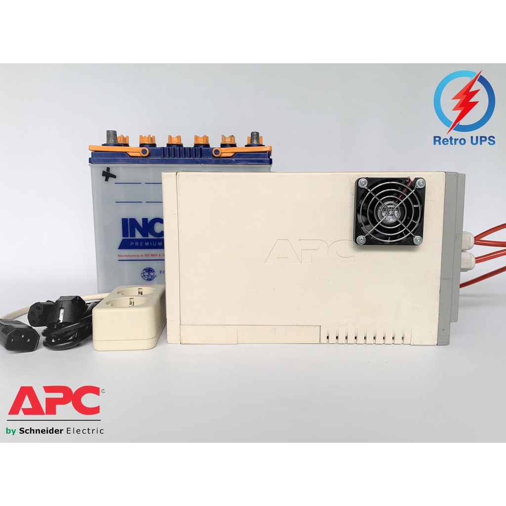 UPS Modif Aki Luar / Power Inverter Otomatis APC RS500 Long Backup