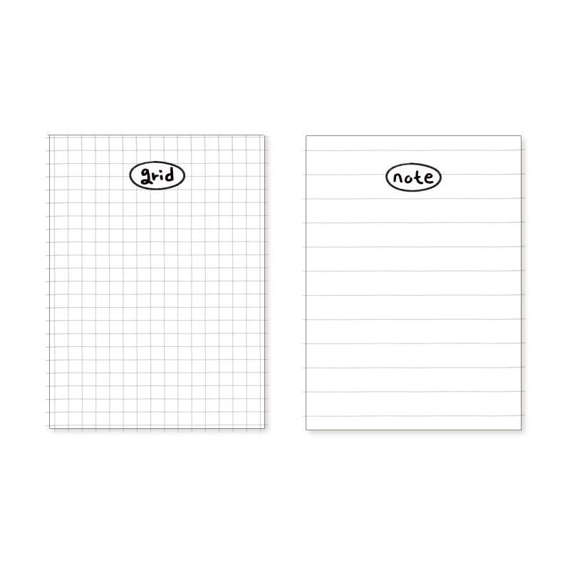 Twilight Day Basic White Memopad-7