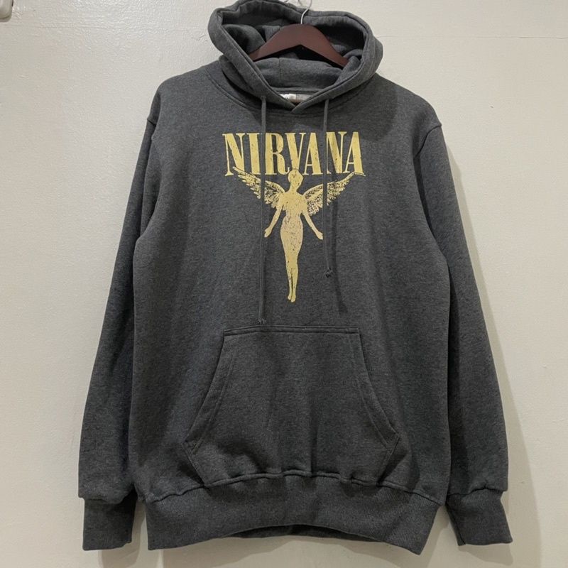 HODDIE H&M NIRVANA LOGO ABU ABU | OUTERWARE | SWEATER