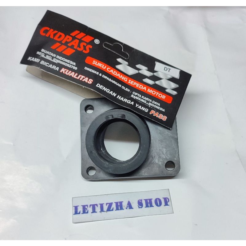 INTAKE MANIPUL DT MANIFOLD INSULATOR CARBURATOR YAMAHA DT