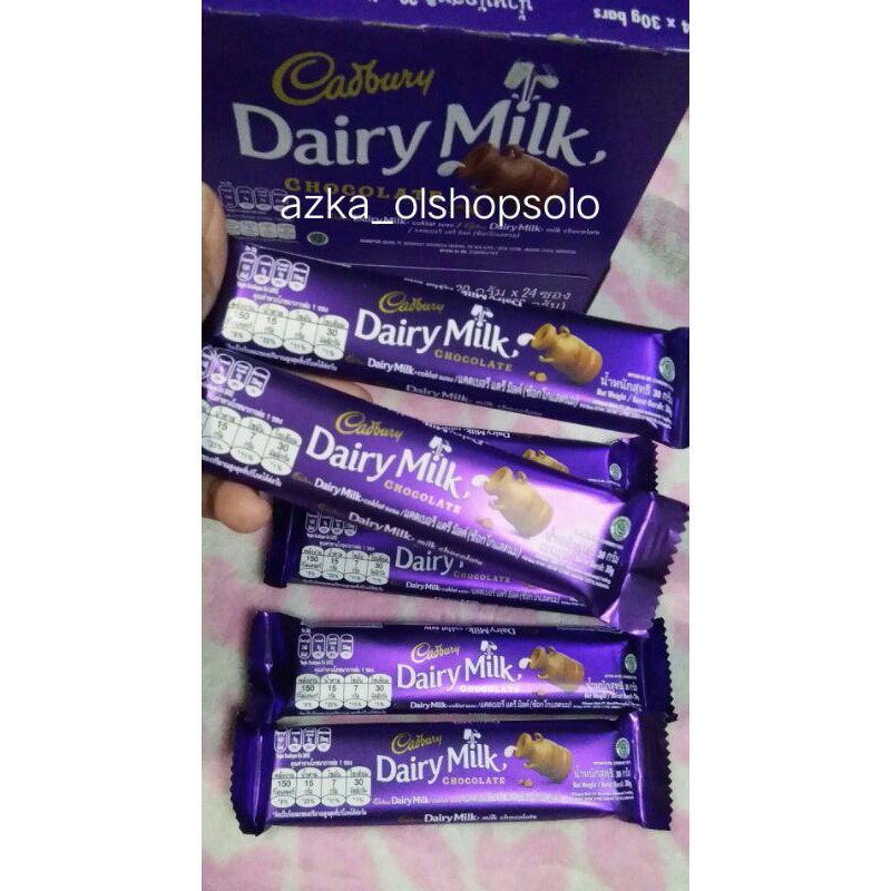 Jual Cadbury Dairy Milk 30gr/Cadbury Dairy Milk Murah | Shopee Indonesia