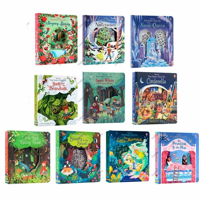 

[[COD]] usborne peep inside a fairy tale board book PRODUK TERBATAS Kode 517