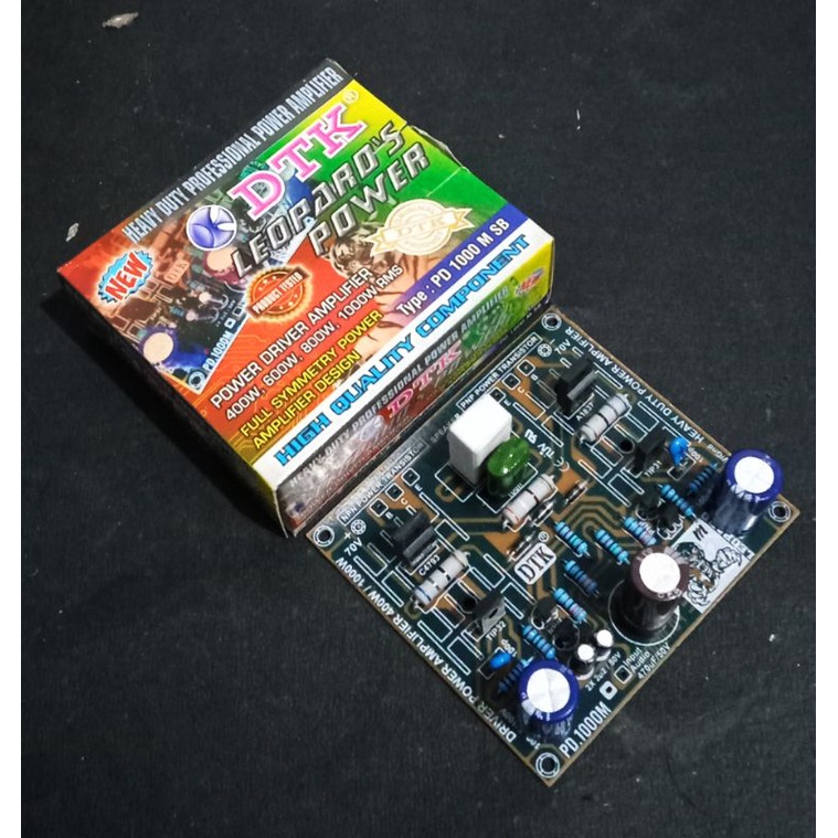 Jual New DTK Leopard's Power Amplifier 400 - 1000 Watt Mono 2 Tingkat